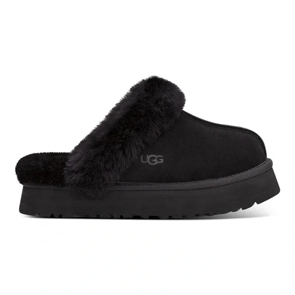 UGG Black Women's Slippers - Picture 1 of 4